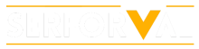 Logo Serforval Blanco y amarillo